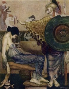 Οδύσσεια του Ομήρου. The Odyssey of Homer by William Russell Flint